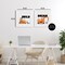 Stupell Industries Build & Dream Construction Vehicles 2pc Framed Print Under Glass Set, design by Kim Allen